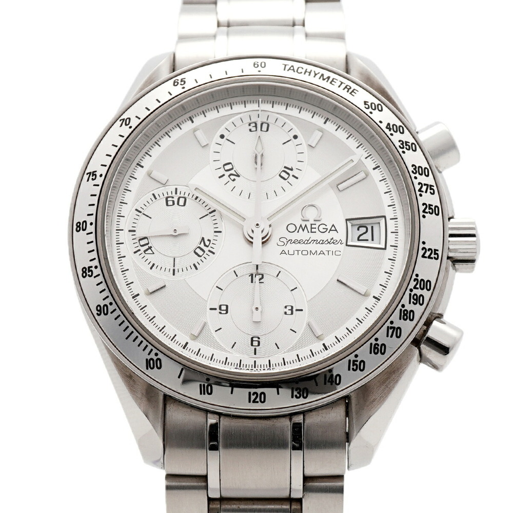 Omega Speedmaster Date 3513.30 Silver Dial Men's Watch